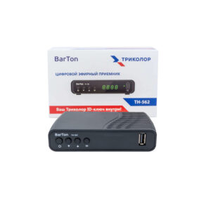 Цифровой эфирный DVB-T2 приёмник Barton TH-562 Цифровой эфирный DVB-T2 приёмник Barton TH-562